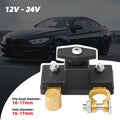 12V/24V Battery negative Power Off Switch For Car Brass Anti-loss Thickening Partition Protector - Automotive LED Light
