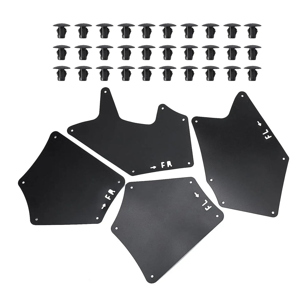 4x Mud Flaps Fender Liner Replacement Mudflaps for Toyota for tundra 2008-2021 P for Toyota 2008-2021 - Automotive LED L