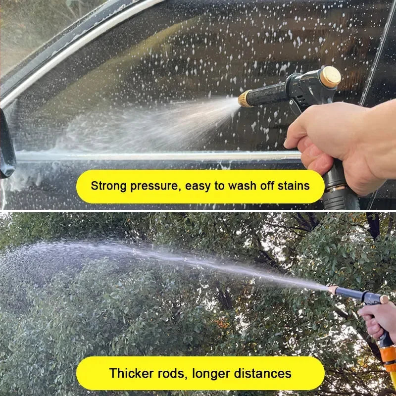 High Pressure Water Gun Water Spray Guns Kit Car Sprinkler Foam Cleaning Washer Cleaner for Car  - Automotive LED Light