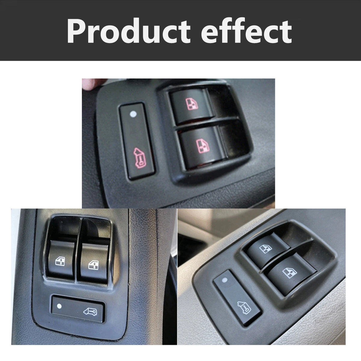 Car Electric Window Switch Button for Citroen Relay Fiat Doblo Ducato Peugeot Boxer 735421419 - Automotive LED Light