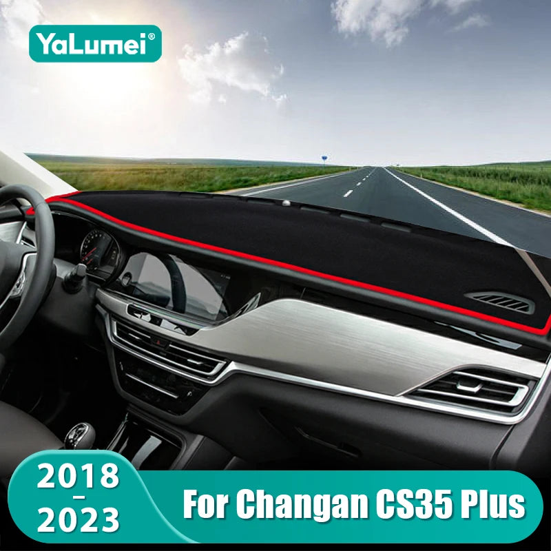 For Changan CS35 Plus 2018 2019 2020 2021 2022 2023 CS 35 Car Dashboard Mat Sun Shade Instrument - Automotive LED Light