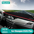 For Changan CS35 Plus 2018 2019 2020 2021 2022 2023 CS 35 Car Dashboard Mat Sun Shade Instrument - Automotive LED Light