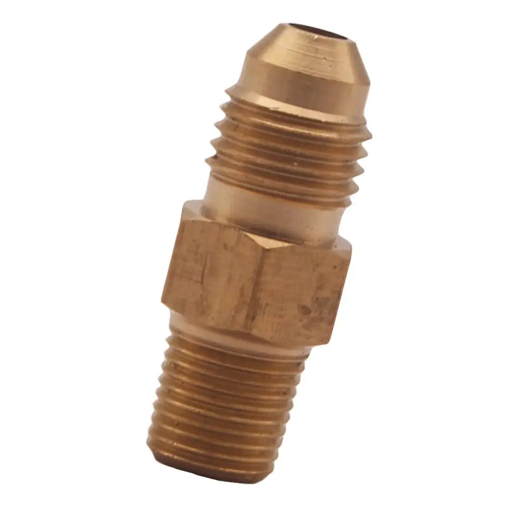 Universal NPT Adaptor Oil Gas Adapter Brass Fitting Firm Connection Joint for Professional Fuel  - Automotive LED Light