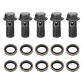 5PCS M10x1.25/M10 x1.0MM Motorcycle ATV Off-Road Scooter Stainless Brake Banjo Bolt Caliper Mast - Automotive LED Light