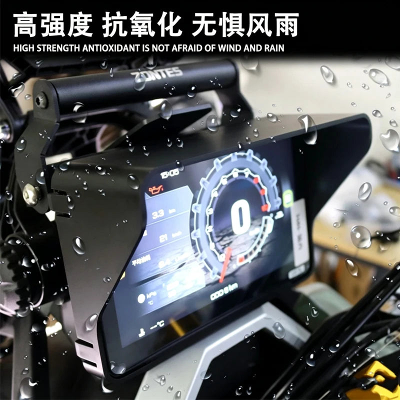 2026 Motorcycle Instrument Sunshade Guard For ZONTES 368G 368 g G368 20240 2025 Screen Accessori - Automotive LED Light