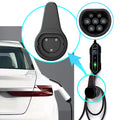 EV Charger Holder Holster Dock Wall-Mount For Electric Vehicle Cars Type 2 Charging Cable Extra  - Automotive LED Light