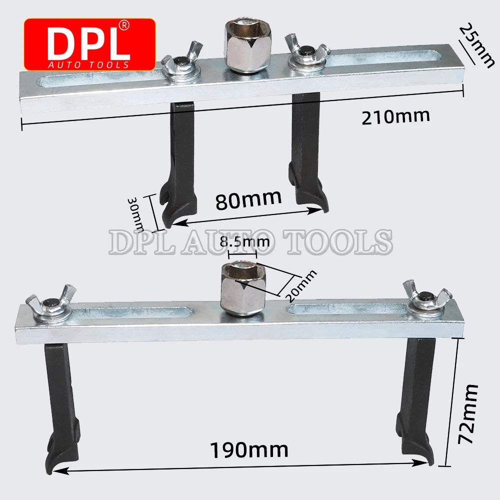 2 Jaw Wrench Tools For Car Oil Tank Cover Lever Remover Fuel Pump Lid Change Spanner Detent Moto - Automotive LED Light