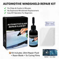 20ml Car Window Repair Resin Kit DIY Crack Chip Scratch Fix Tool Curing Film Scraper Portable Au - Automotive LED Light