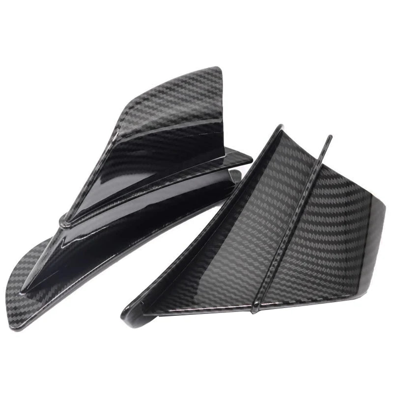Motorbike Small size Fixed Wing Side Spoiler Winglets Aerodynamic Wing Spoiler F for Z900 2020-2024 - Automotive LED Lig