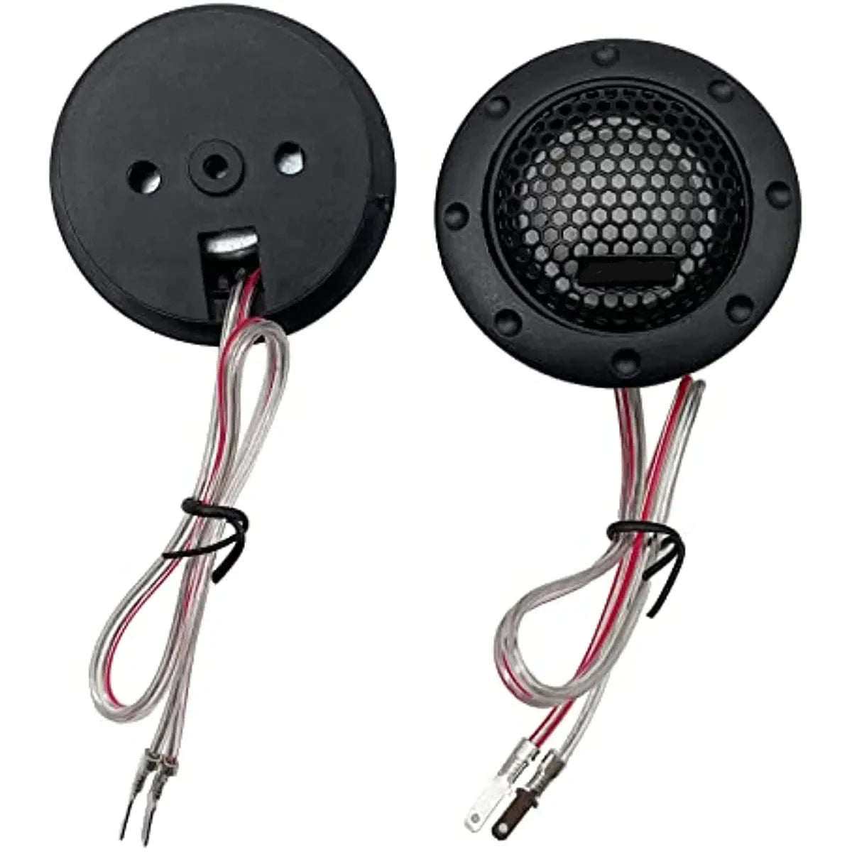 High Fidelity Car Stereo Speaker Tweeter Modified Audio Silk Dome Tweeters for Vehicle - Automotive LED Light