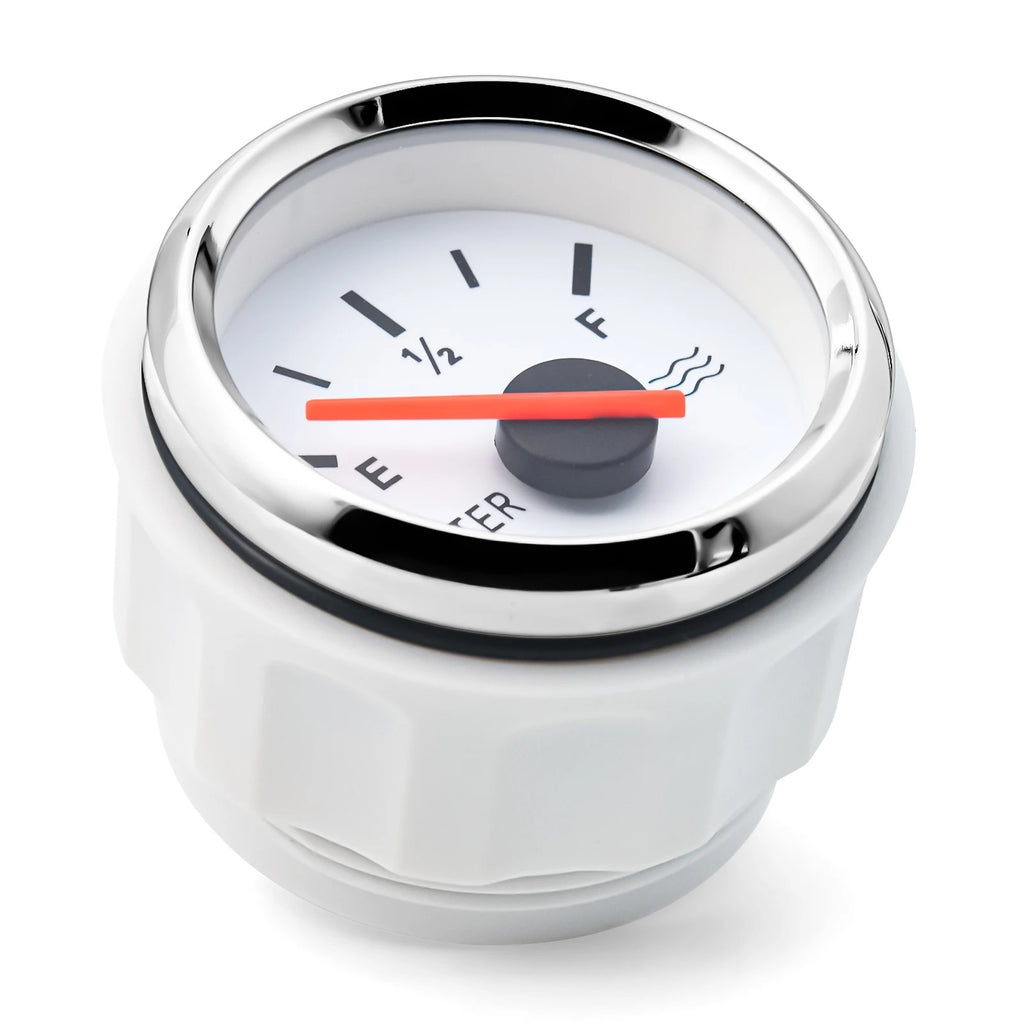 2'' 52MM Water Level Gauge Water Level Meter Signal 0~190 ohm Tank Indicator With Red Backlight  - Automotive LED Light