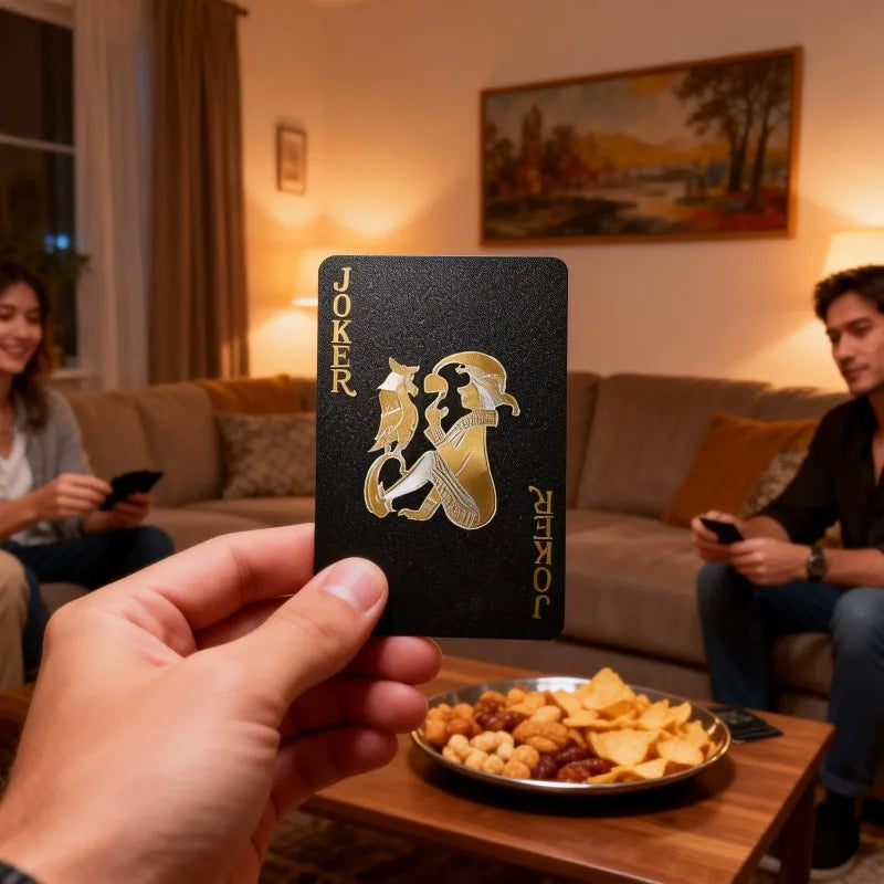 Magic Playing Cards Waterproof Multiple Styles Colors for Poker Game Night Gift Collection Famil - Automotive LED Light