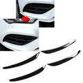 4Pcs/Set Front Bumper Fog Light Grille Cover Trim Replacement for Mercedes CLA C for Mercedes W118 C118 CLA - Automotive