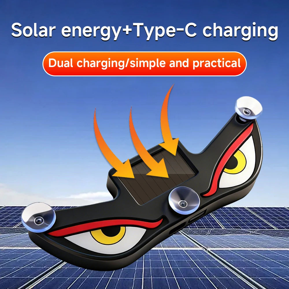 For Toyota Corolla E210 2019 2020 2021 2022 2023 2024 2025 2026 Car Solar Devil Eye LED Warning  - Automotive LED Light