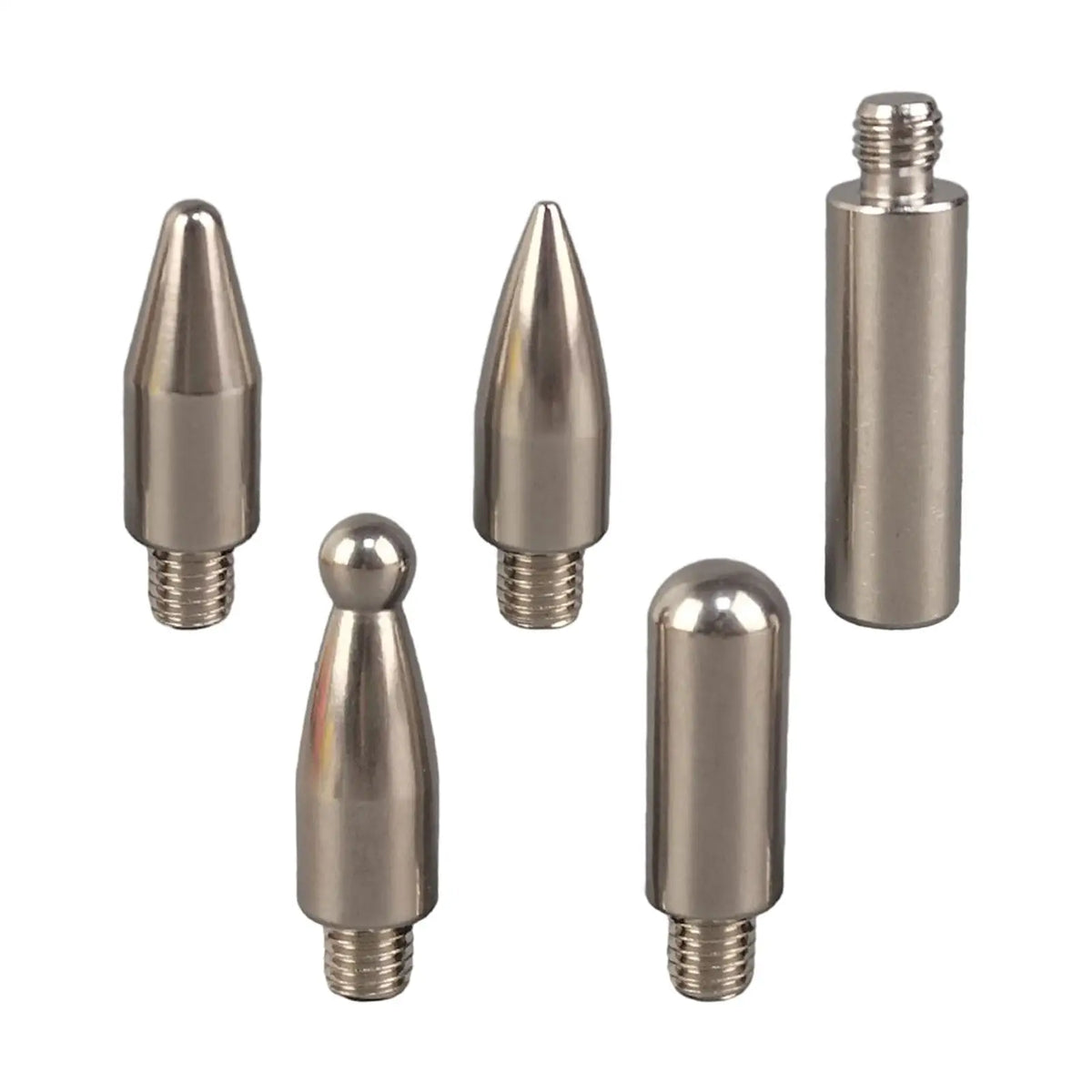 5 Pieces Cars Denting Hook Tips M8 Universal Dent Repair Pen Heads for Motorcycles Metal Plate W - Automotive LED Light