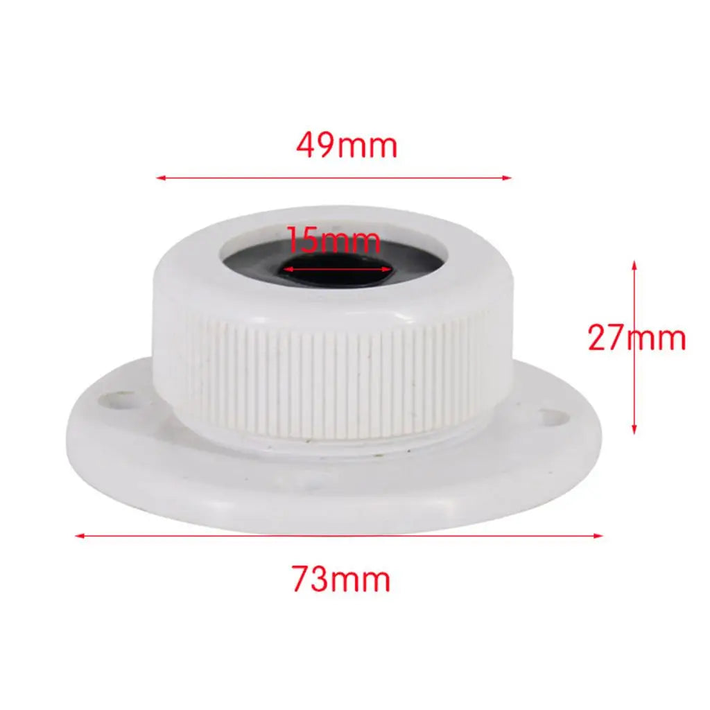 Boat Cable Outlet White ABS Watertight Marine Accessory for Water-protected Boat Cabin Installat - Automotive LED Light