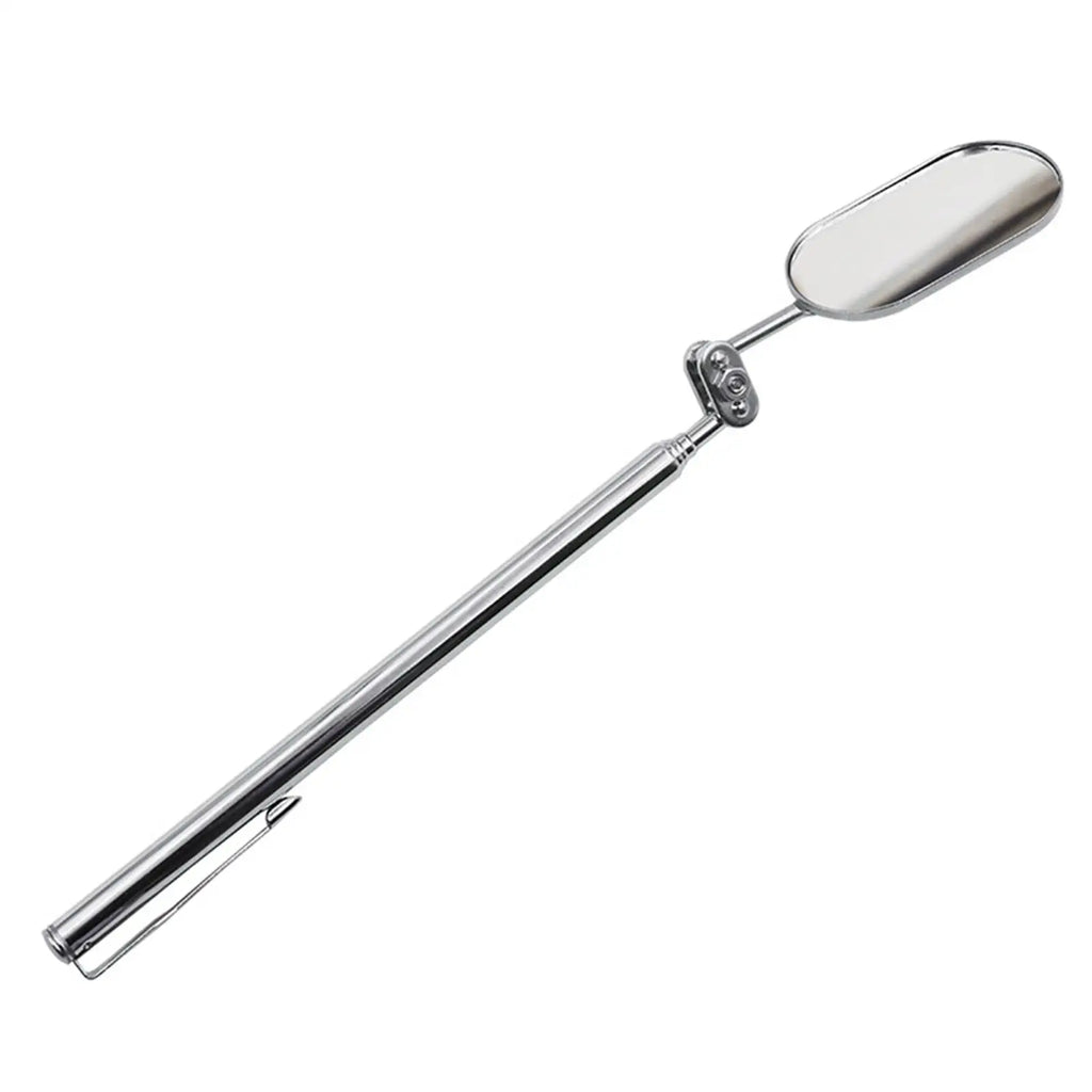 Telescoping Inspection Mirror Extendable for Extra Checking Observing tools Vehicle Small Detail - Automotive LED Light