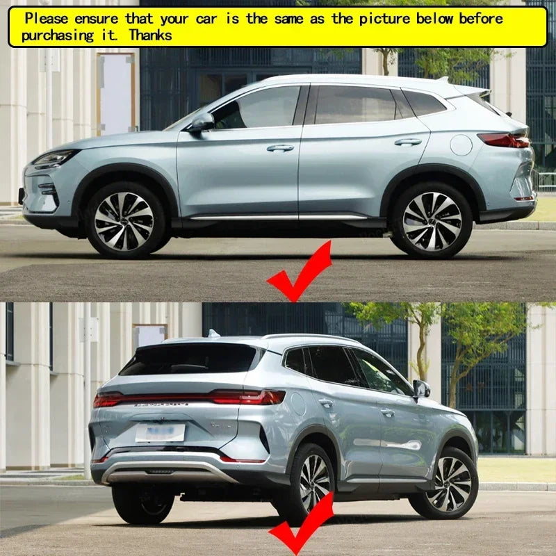 for BYD Song Plus Champion Edition Seal U EV DMI 2023 2024 Front and Rear Mudguards Car Durable  - Automotive LED Light