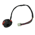 Electric Start Button Housing 7 Wire Kill Start Light Switch for ATV Left Handlebar 125cc Compat - Automotive LED Light