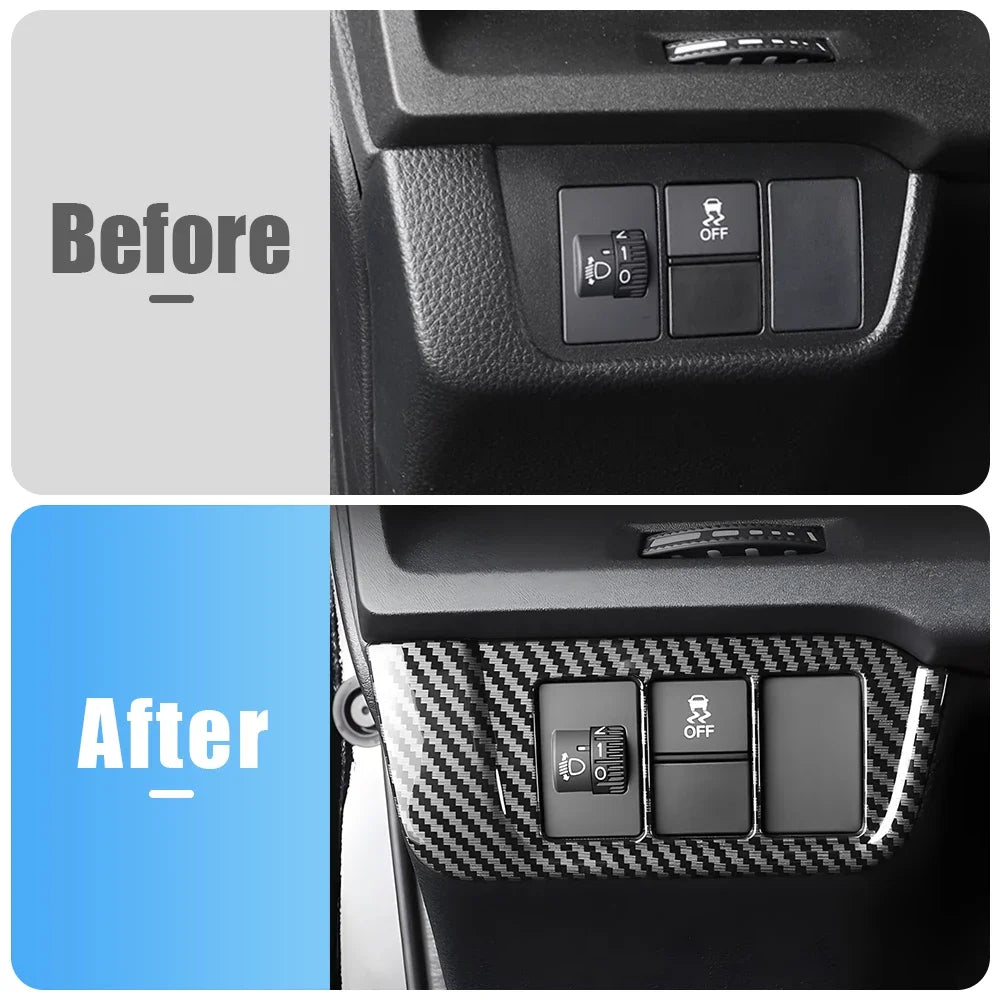 For Honda CRV 6th Gen 2023 2024 2025 / CR-V Hybrid Car Headlight Adjustment Button Decoration Co - Automotive LED Light
