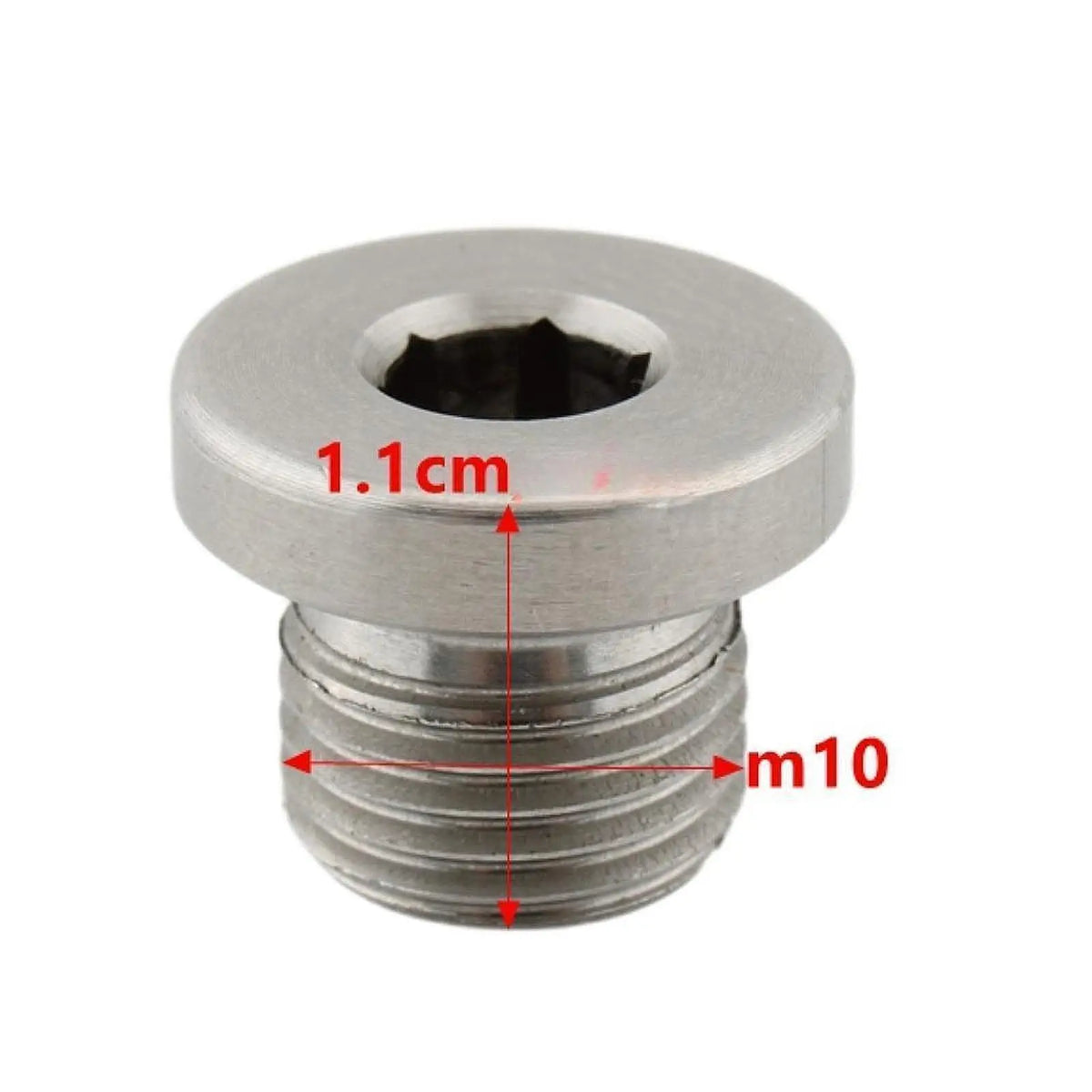 M10x1.1 Magnetic Engine Oil Drain Plug Easy to Install Replace Parts High Performance for BMW F7 - Automotive LED Light