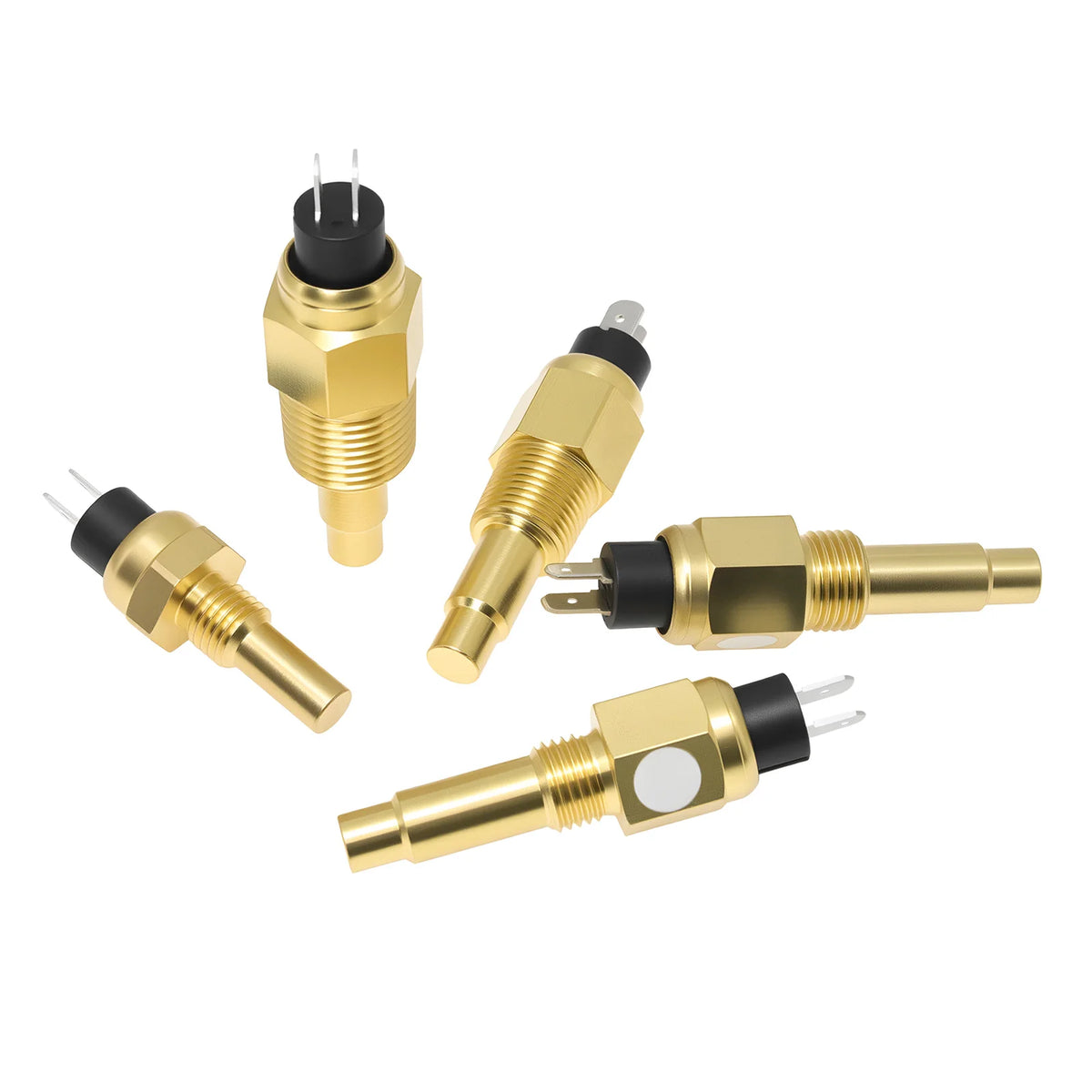 12/14/16/17/21mm Gasolines Diesel Engine Water Temperature Sensor 120℃ Alarm Generator Part for  - Automotive LED Light