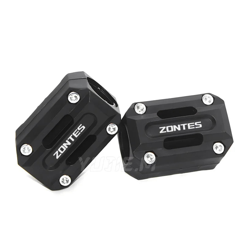 For Zontes ZT125 G1 310V ZT 125U ZT250R 310V/X/T/R Motorcycle Engine Bumper Protection Block Acc - Automotive LED Light