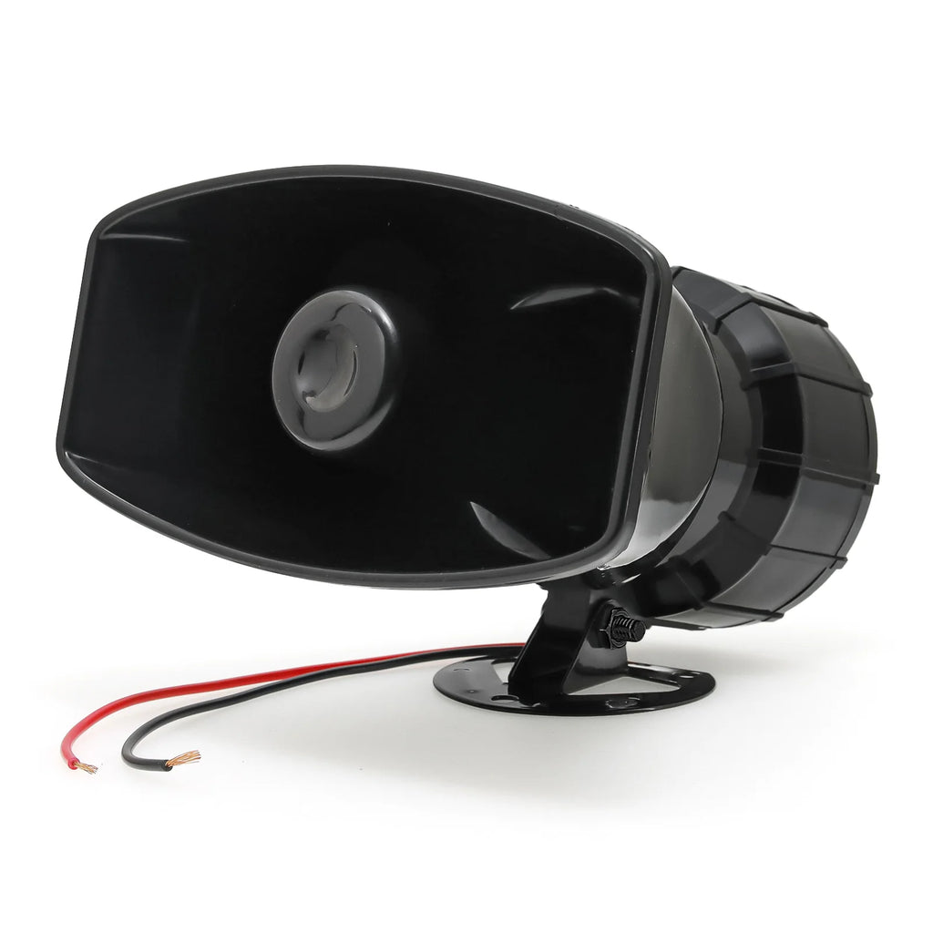 Car Accessories Multi-tone 7 Sounds 130dB Car Warning Alarm Air Horn Wireless Electronic Loud Fi - Automotive LED Light