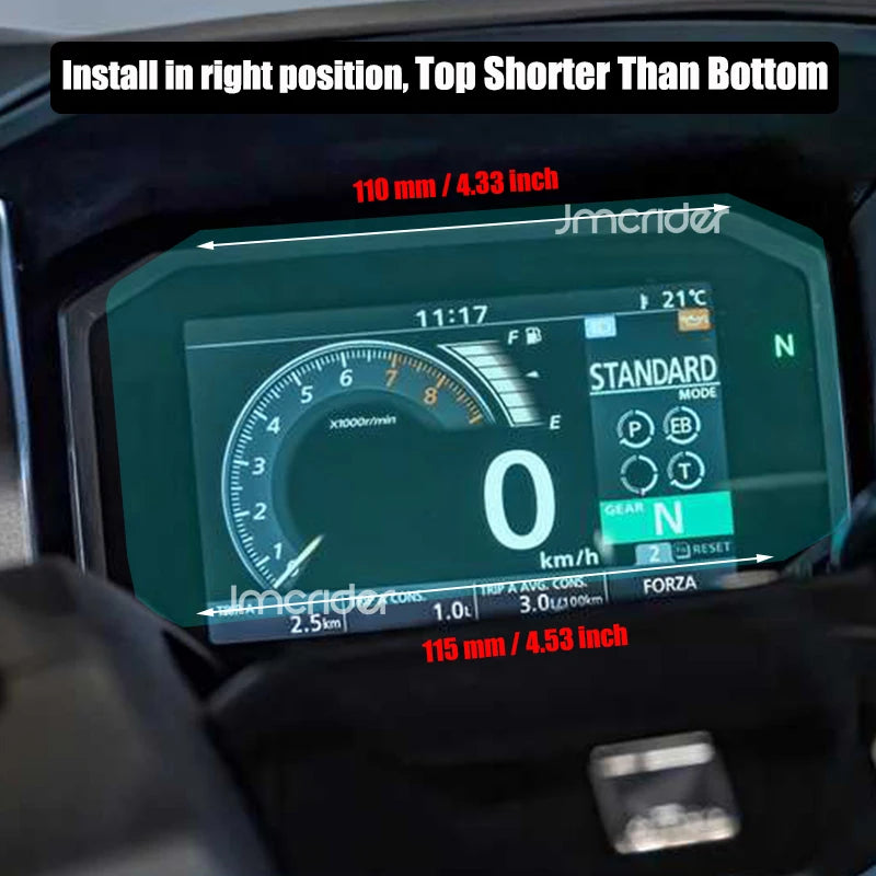 XADV750 TPU Cluster Scratch Dashboard Protection Instrument Film Screen For Hond for Honda 2021-2023 - Automotive LED Li