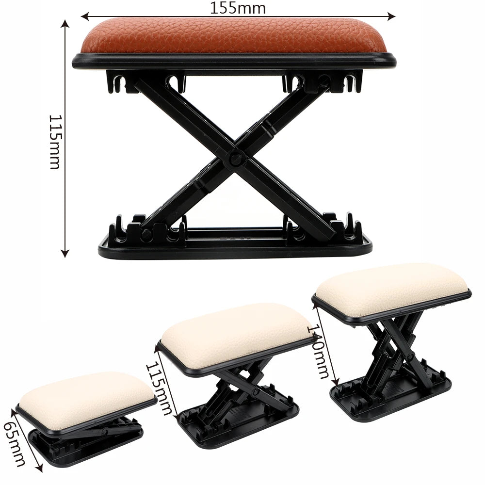 Door Armrest Pad Main Driver Position Left Armrest Arm Protective Pad Anti-fatigue Elbow Support - Automotive LED Light