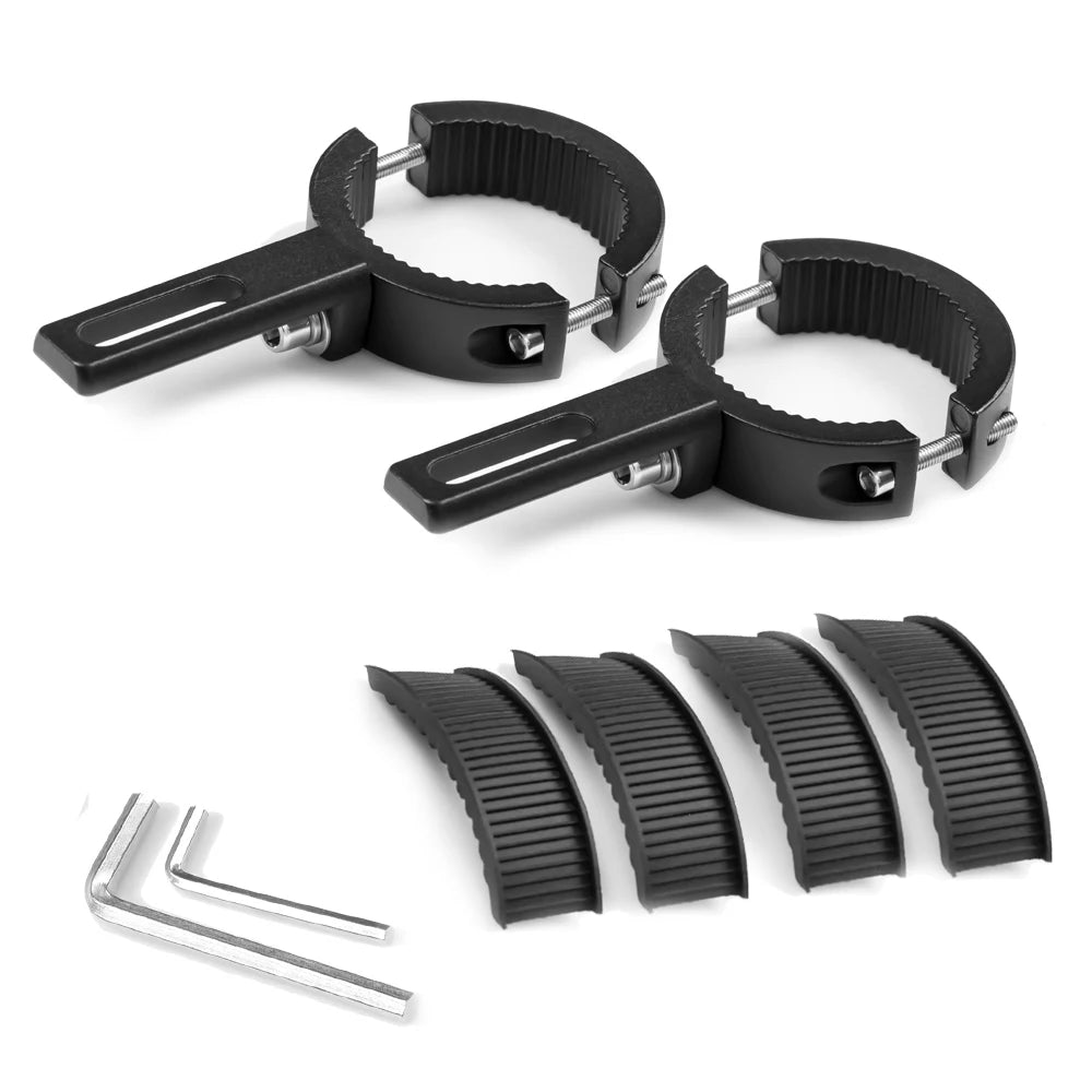 Spot Light Bracket Motorcycle LED Headlight Spotlight Mount Bracket Adjustable Fog Light bracket - LED Motorcycle Light