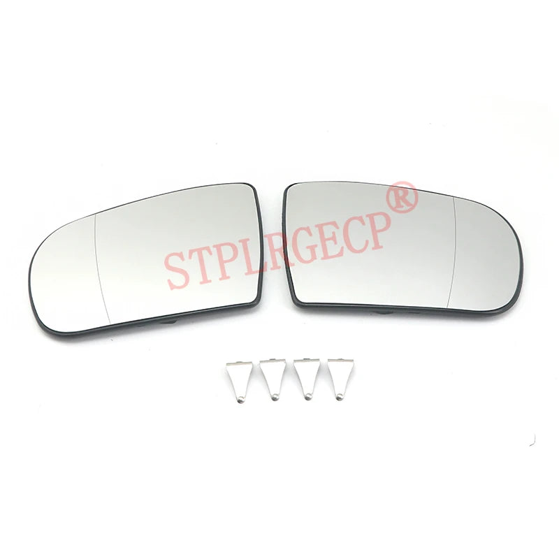 Passenger Side Driver Side Left or Right Door Side Heated Wing Mirror Glass Lens for Mercedes-Benz W210 2000-2002 - Auto