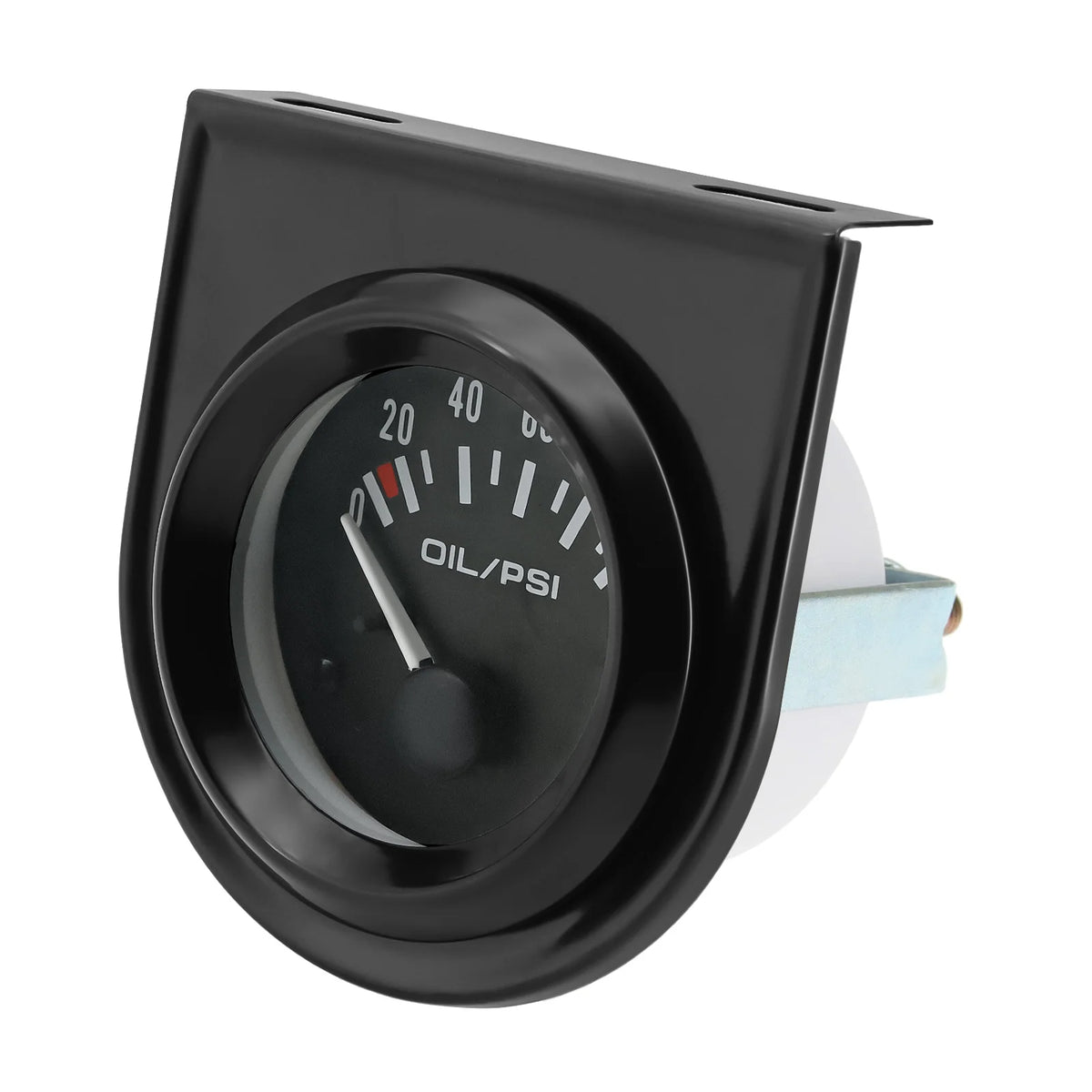 AD 52mm Oil Pressure Gauge with Oil Press Sensor 1/8NPT 100 PSI 12V Car Water Temp Oil Temperatu - Automotive LED Light