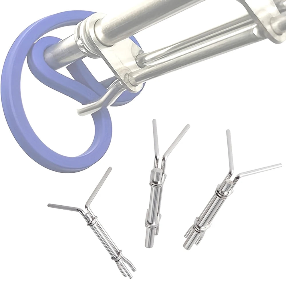 3pcs Thickened Stainless Steel Oil Seal Gasket Pliers Hydraulic Cylinder U-ring Y-ring Oil Seal  - Automotive LED Light