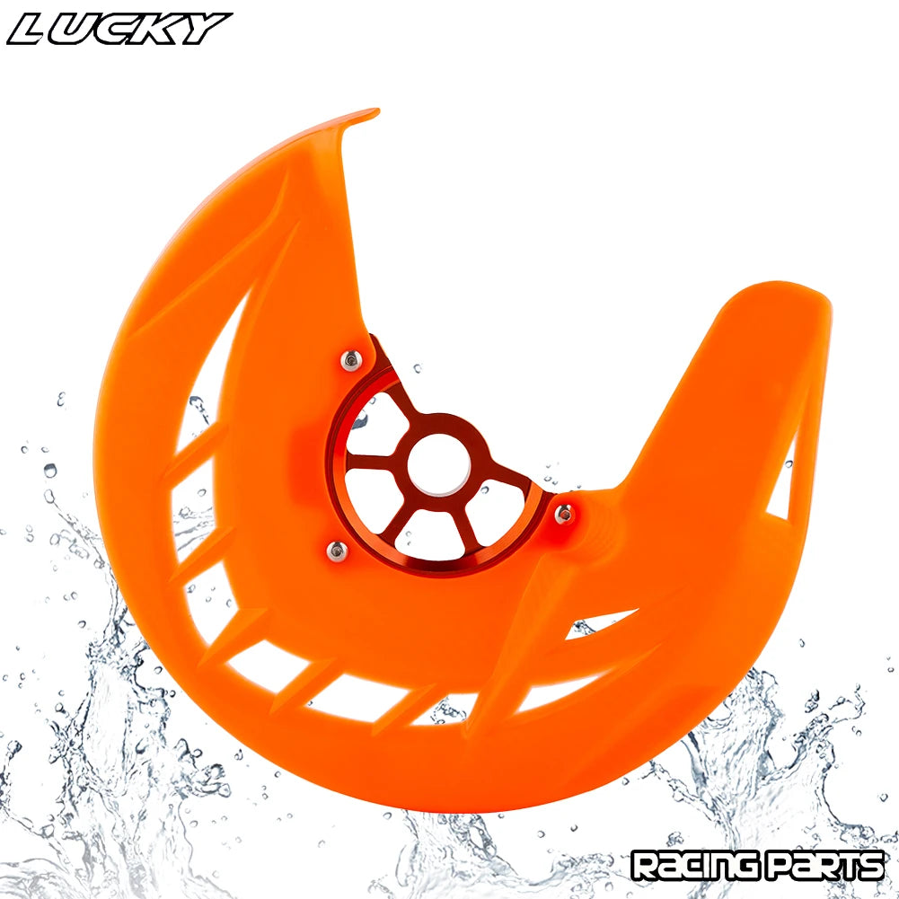 22mm 26mm Front Brake Disc Guard For KTM Husqvarna 125-400 450 530 SX SXF XC XCF EXC EXCF TC FC  - Automotive LED Light