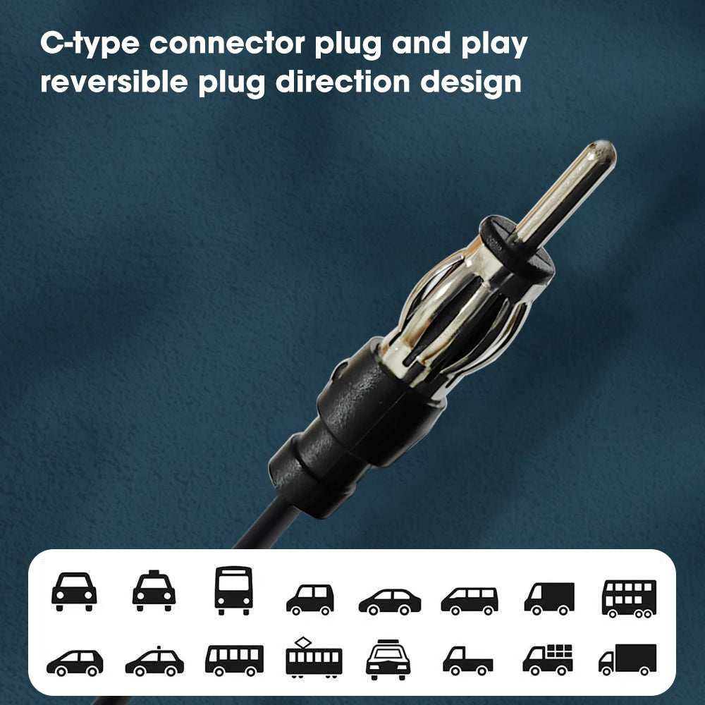 ANT-309 Car Radio FM Antenna Universal Car DAB Antenna Signal Amp Amplifier Radio Amplifier Vehi - Automotive LED Light