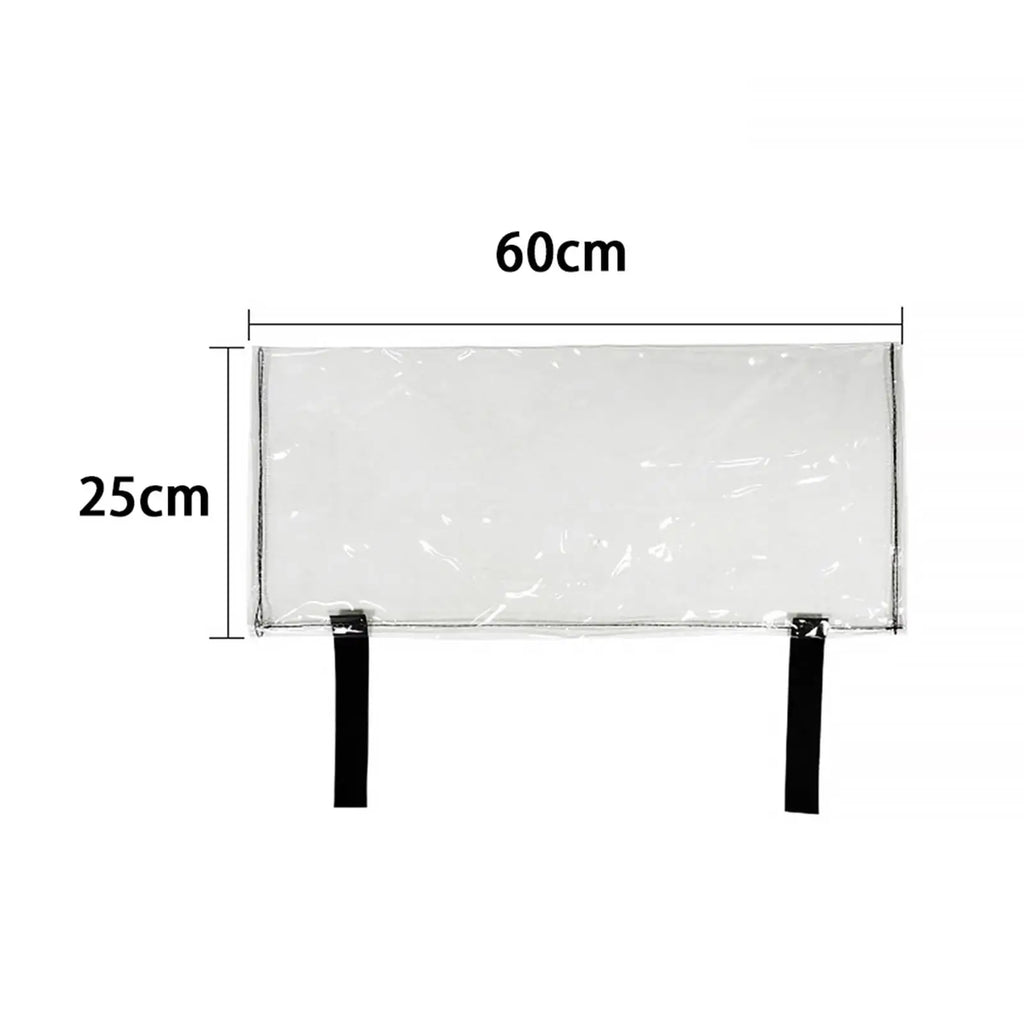 EV Charger Control Box Rainproof Cover PVC Material Easily Install for Rain Weather Protection M - Automotive LED Light