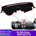 For KIA Forte 2009 2010 2011 2012 2013 TD High Quality Dashboard Mat Dashmat Cover Pad Sunshade  - Automotive LED Light