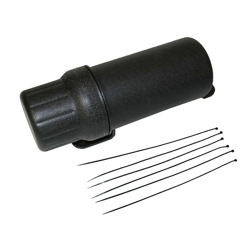 Motorcycle Storage Tube Waterproof ABS Tool Box Motorbike Cargo Holder for Garage Maintenance Ac - Automotive LED Light