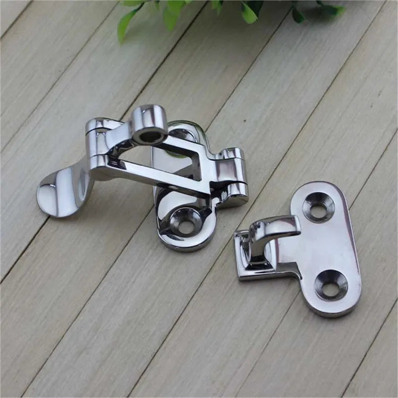 1pc Marine Boat Stainless Deck Lock Down Clamp Deck Hasp Locker Anti-Rattle Latch Fastener Marin - Automotive LED Light