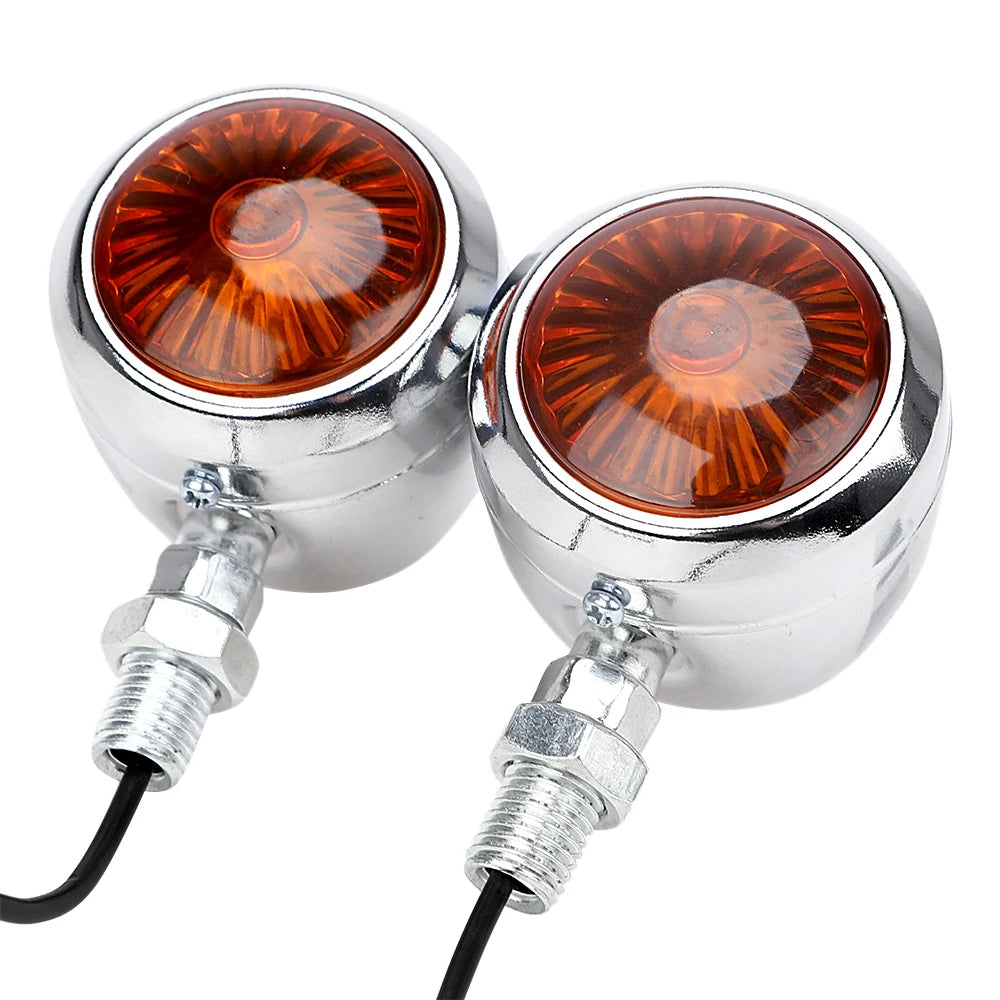 12V Motorcycle Turn Signal Lights LED Taillights Universal Scooter Indicator Motorbike Accessori - LED Motorcycle Light