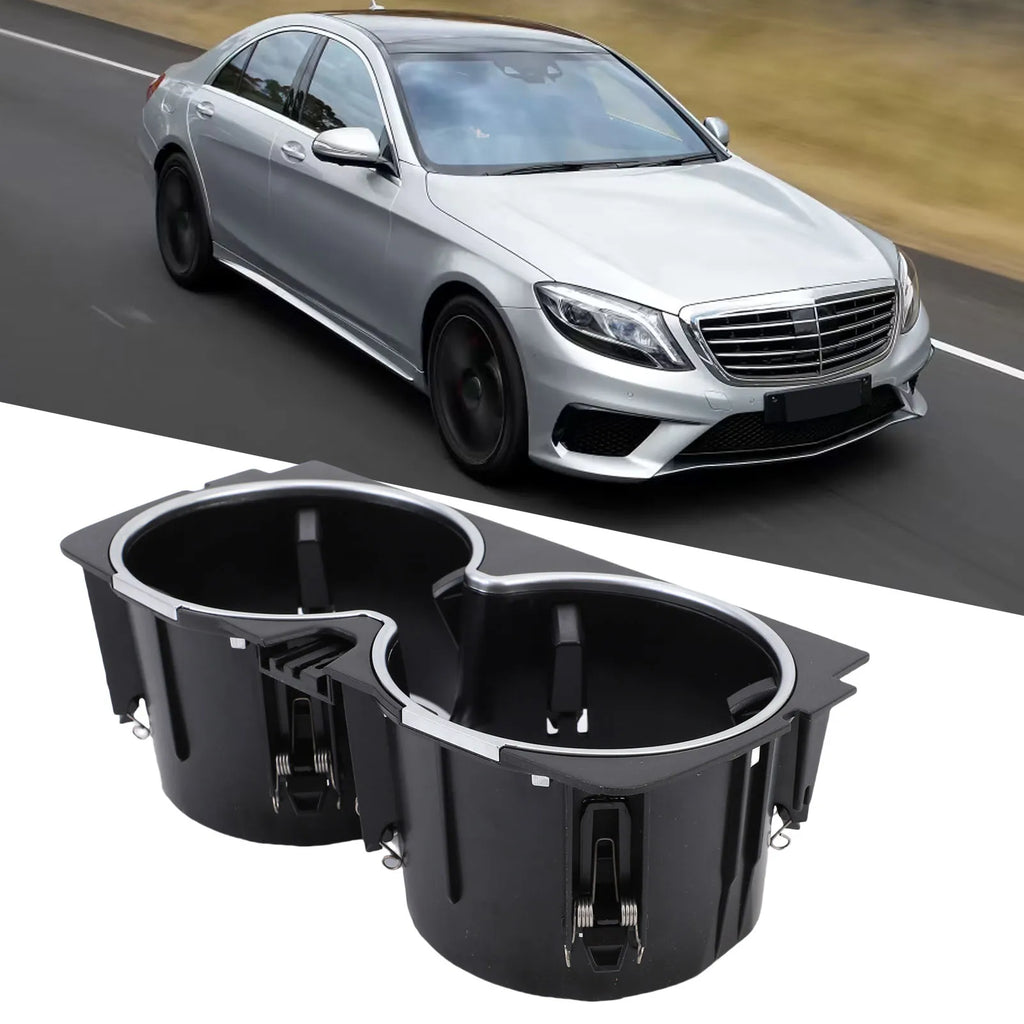 Car Centre Console Drinks Cup Holder A2226830075 Non Slip Replacement for Merced for Mercedes W222 2014-2017 - Automotiv