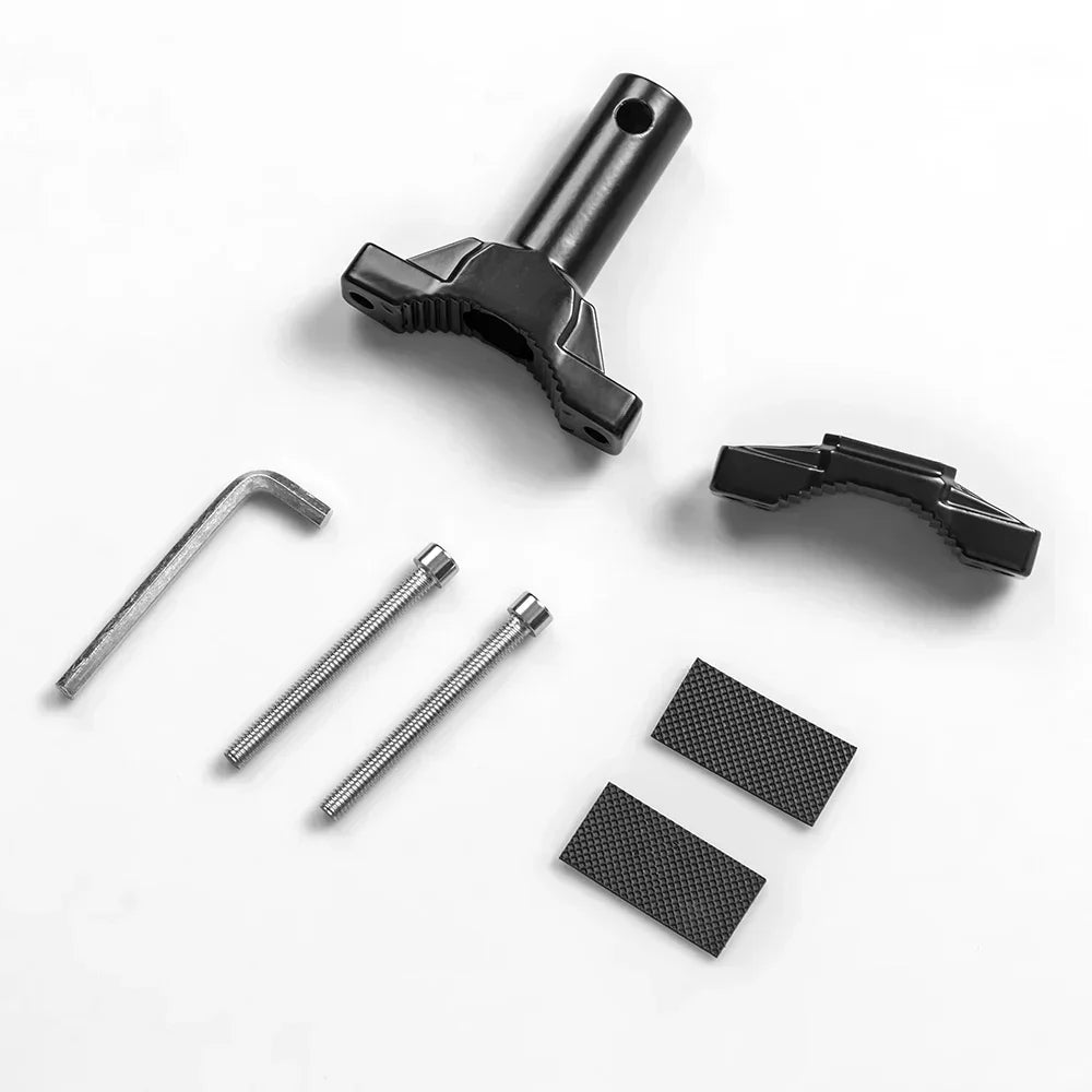 Adjustable Fit Motorcycle Headlight Bumper Mount Bracket Clamp Durable Accessory - LED Motorcycle Light