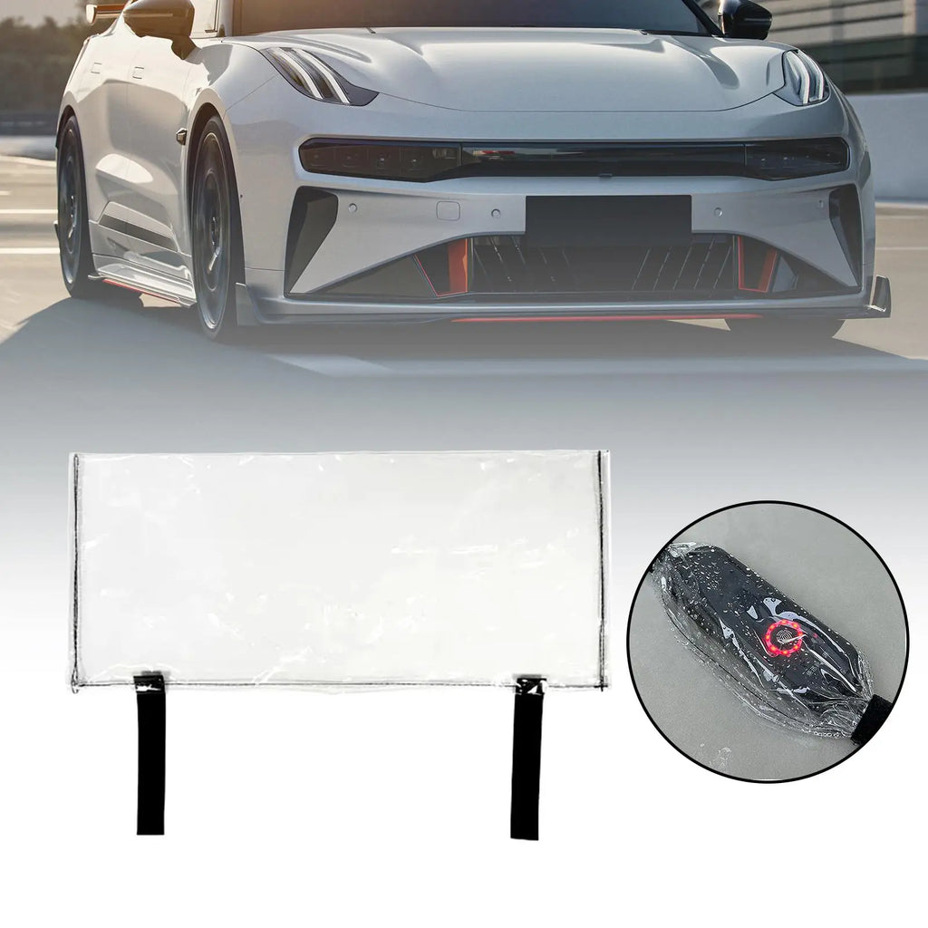 EV Charger Control Box Rainproof Cover PVC Material Easily Install for Rain Weather Protection M - Automotive LED Light