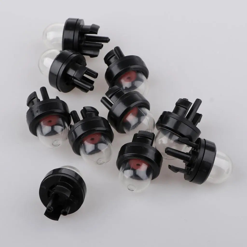 10x Petrol Strimmer Primer Fuel Bulb Pump Bulb Trimmer Carburetor 188-512 for Poulan PPB100E PPB - Automotive LED Light