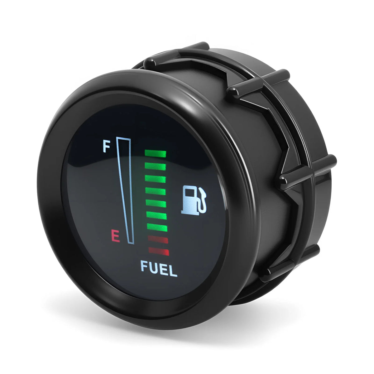 10 LED Car Boat Fuel Level Meter For 240-33ohm Fuel Level Sensor 52mm Ultra Thin Auto Benzine Me - Automotive LED Light