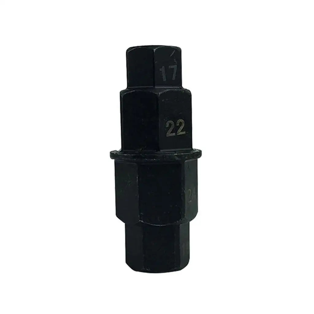 Motorcycles Hex Axle Tool 17/19/22/24mm Durable Construction Versatile - Automotive LED Light