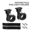 Motorcycle LED Headlight Spotlight Mount Bracket Adjustable Fog Light Auxiliary Lamp Bumper Hold - LED Motorcycle Light