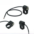Motorcycle Switches 22mm Handlebar Mount Headlight Hazard Brake Fog Light Power ON-OFF With Indi - LED Motorcycle Light