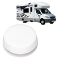 RV Roof Vent Cap 155mm Air Exchange Oxidation Resistant Round Mushroom Ventilation Cap with Mesh - Automotive LED Light
